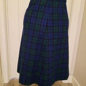 Vintage Pendleton Wool Tartan skirt